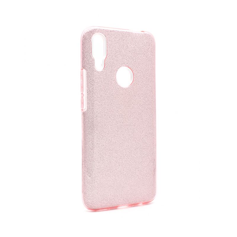 Maskica Crystal Dust za Huawei P smart Z/Y9 Prime 2019/Honor 9X (EU) roze
