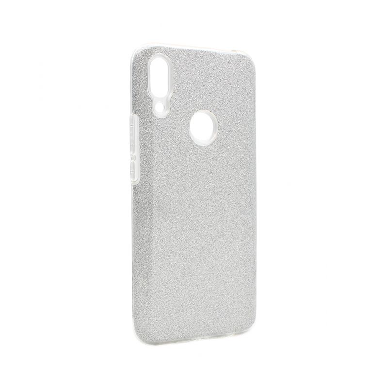 Maskica Crystal Dust za Huawei P smart Z/Y9 Prime 2019/Honor 9X (EU) srebrna
