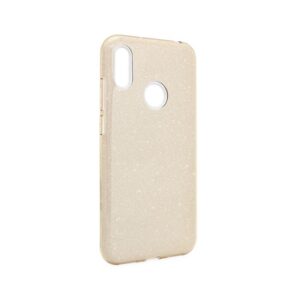 Maskica Crystal Dust za Huawei Y6 2019 /Honor 8A zlatna
