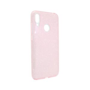 Maskica Crystal Dust za Huawei Y7 2019/Y7 Prime 2019 roze