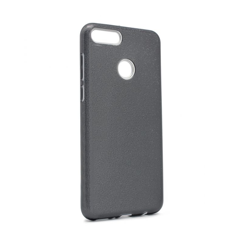 Maskica Crystal Dust za Huawei Y9 2018 crna Maskica Crystal Dust za Huawei Y9 2018 crna - Slika 1