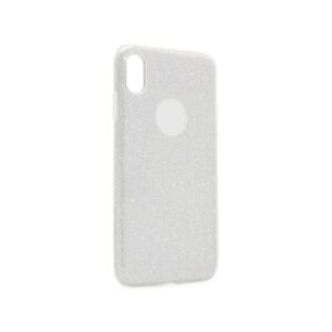 Maskica Crystal Dust za iPhone XS Max srebrna