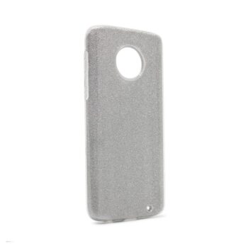 Maskica Crystal Dust za Motorola Moto G6 Plus srebrna