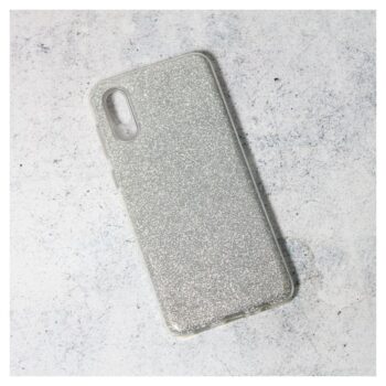 Maskica Crystal Dust za Samsung A022F Galaxy A02 srebrna