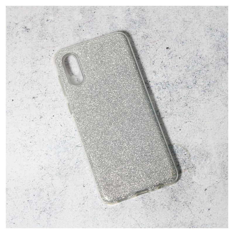 Maskica Crystal Dust za Samsung A022F Galaxy A02 srebrna Maskica Crystal Dust za Samsung A022F Galaxy A02 srebrna - Slika 1