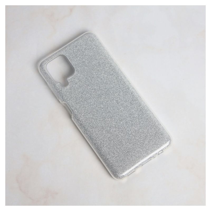 Maskica Crystal Dust za Samsung A125F Galaxy A12 srebrna