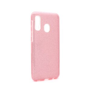 Maskica Crystal Dust za Samsung A202F Galaxy A20e roze