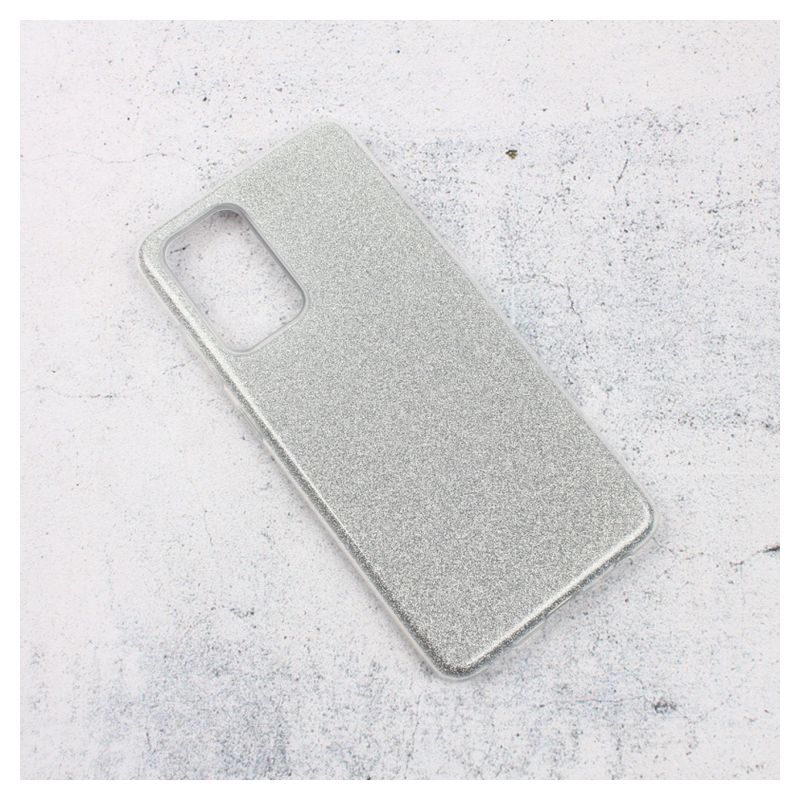 Maskica Crystal Dust za Samsung A525F/A526B/A528B Galaxy A52 4G/A52 5G/A52s 5G srebrna