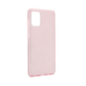 Maskica Crystal Dust za Samsung A715F Galaxy A71 roze