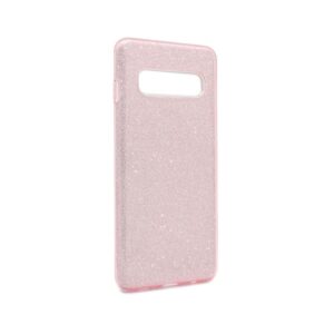 Maskica Crystal Dust za Samsung G973 S10 roze