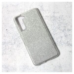 Maskica Crystal Dust za Samsung G990B Galaxy S21 FE srebrna