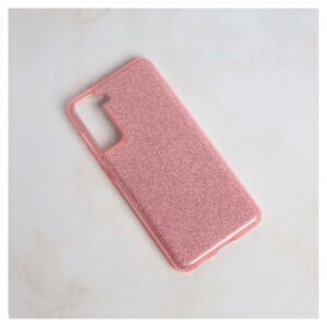 Maskica Crystal Dust za Samsung G991B Galaxy S21 roze