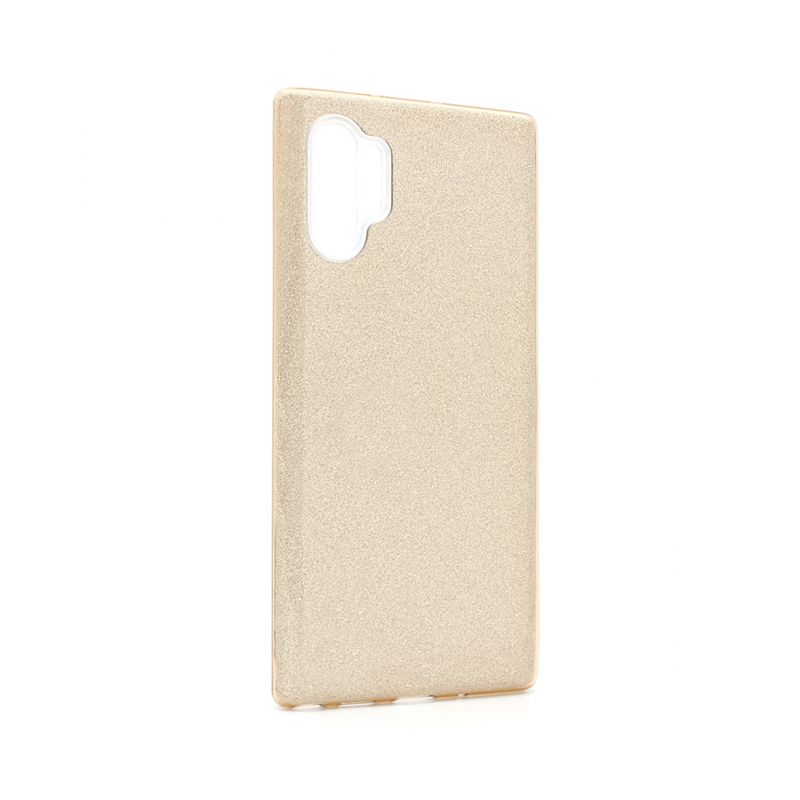 Maskica Crystal Dust za Samsung N975F Galaxy Note 10 Plus zlatna