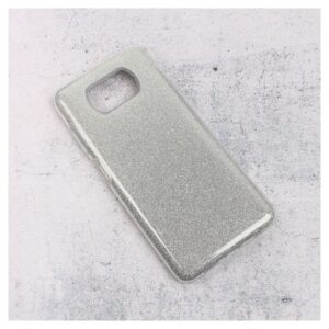 Maskica Crystal Dust za Xiaomi Poco X3/X3 Pro/X3 NFC srebrna