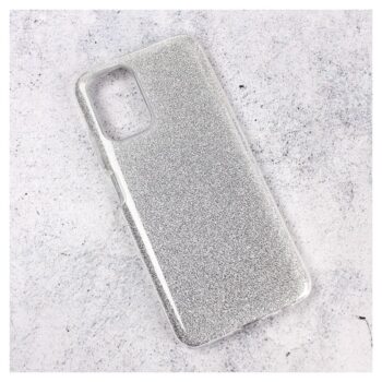 Maskica Crystal Dust za Xiaomi Redmi Note 10 4G/10s srebrna