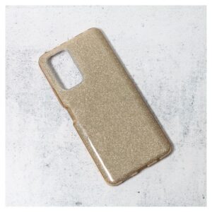Maskica Crystal Dust za Xiaomi Redmi Note 10 Pro/Note 10 Pro Max zlatna