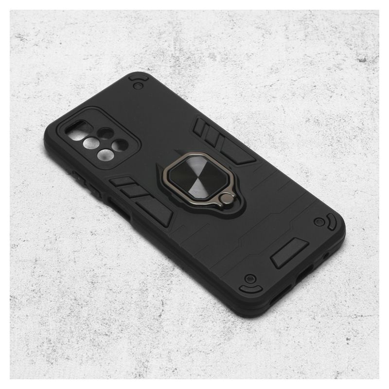 Maskica Cube Ring za Xiaomi Redmi 10/10 Prime crna Maskica Cube Ring za Xiaomi Redmi 10/10 Prime crna - Slika 1