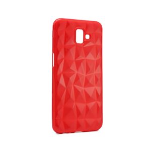 Maskica Diamond cut za Samsung J610FN Galaxy J6 Plus crvena