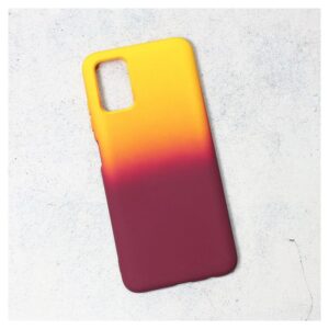 Maskica Double Color za Samsung A037G Galaxy A03s (EU) zuto-ljubicasta