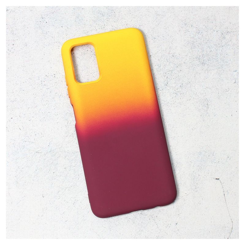 Maskica Double Color za Samsung A037G Galaxy A03s (EU) zuto-ljubicasta