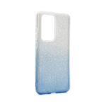Maskica Double Crystal Dust za Huawei P40 Pro plavo srebrna - Slika 4