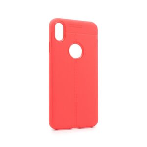 Maskica Elegant men Exclusive za iPhone XS Max crvena