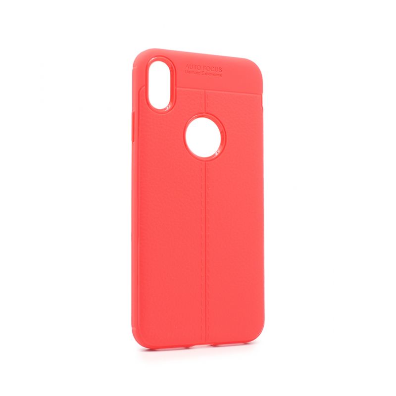 Maskica Elegant men Exclusive za iPhone XS Max crvena