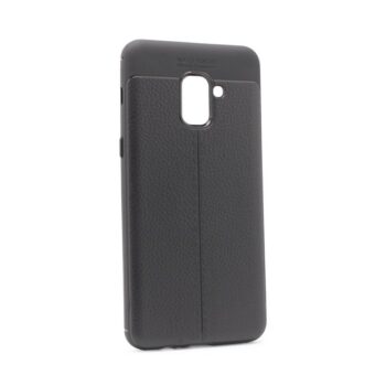 Maskica Elegant men Exclusive za Samsung A730F A8 Plus 2018 crna