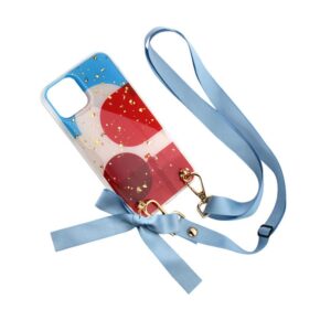 Maskica Fashion Strap Glitter za iPhone 11 Pro 5.8 plava