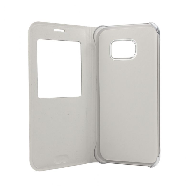 Maskica Flip Cover view za Samsung G930 S7 bela