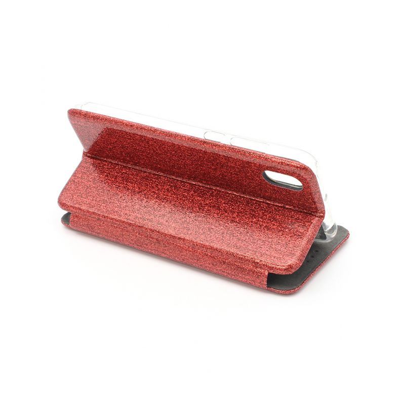 Maskica Flip Crystal za Huawei Y5 2019/Honor 8S 2019/2020 crvena