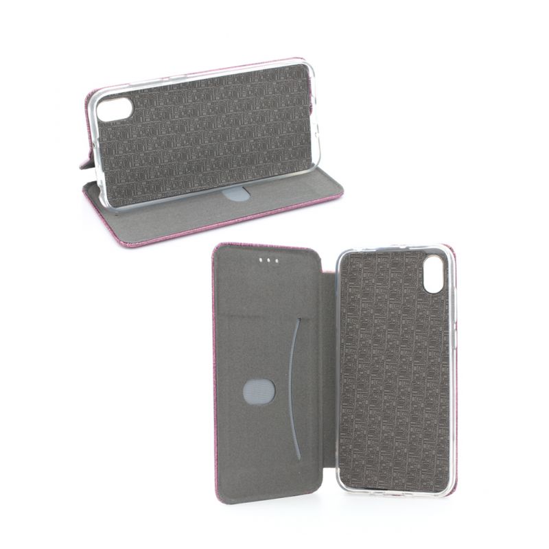 Maskica Flip Crystal za Huawei Y5 2019/Honor 8S 2019/2020 crvena