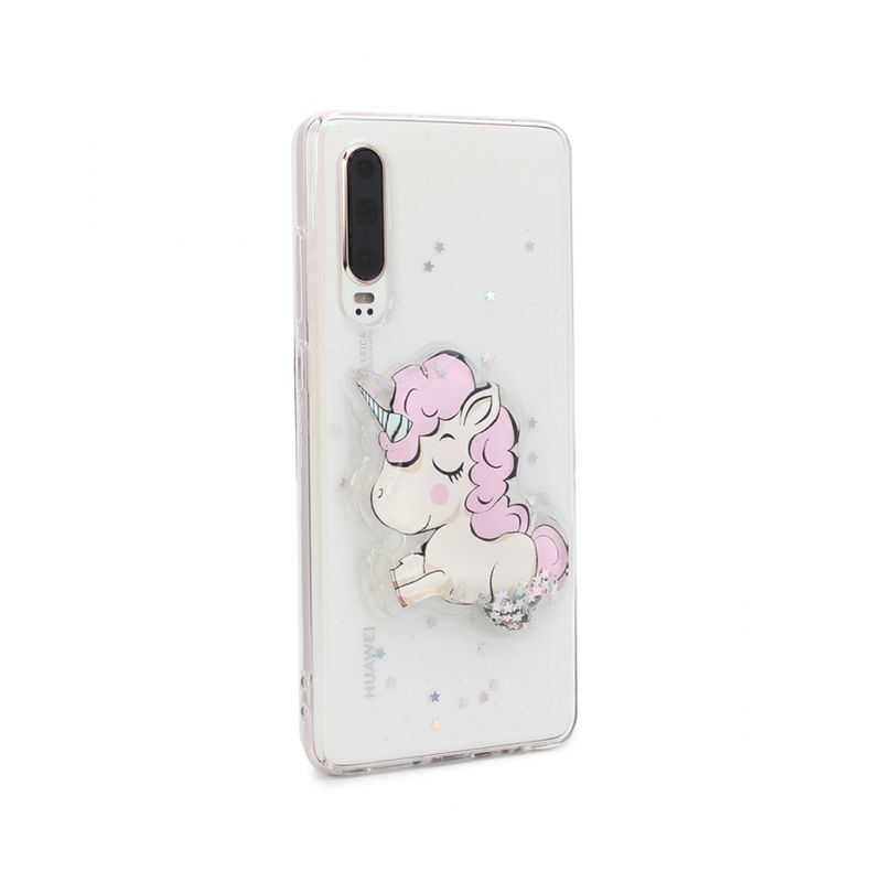 Maskica Fluid Glitter za Huawei P30 type 28