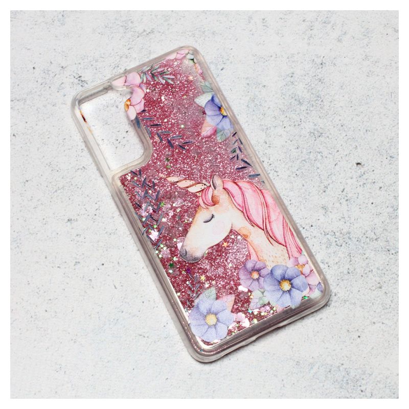 Maskica Fluid Tinsel za Samsung G991B Galaxy S21 type 1