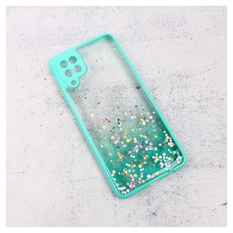 Maskica Frame Glitter za Samsung A125F Galaxy A12 mint