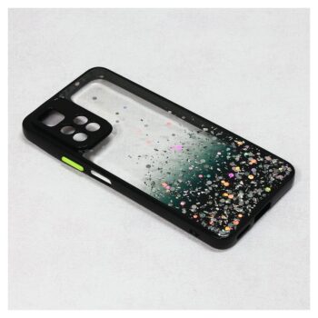 Maskica Frame Glitter za Xiaomi Redmi Note 11 Pro Plus/Poco X4 NFC crna
