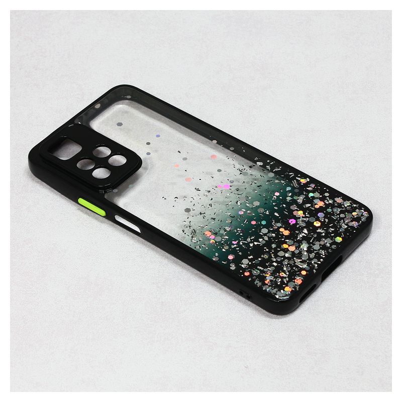 Maskica Frame Glitter za Xiaomi Redmi Note 11 Pro Plus/Poco X4 NFC crna Maskica Frame Glitter za Xiaomi Redmi Note 11 Pro Plus/Poco X4 NFC crna - Slika 1