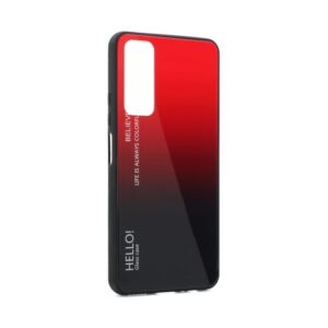 Maskica Glass za Huawei P Smart 2021 crvena