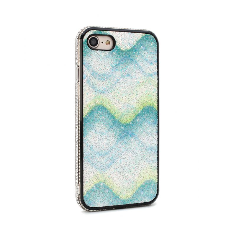 Maskica Glitter Sequins za iPhone 7/8/SE (2020) plava