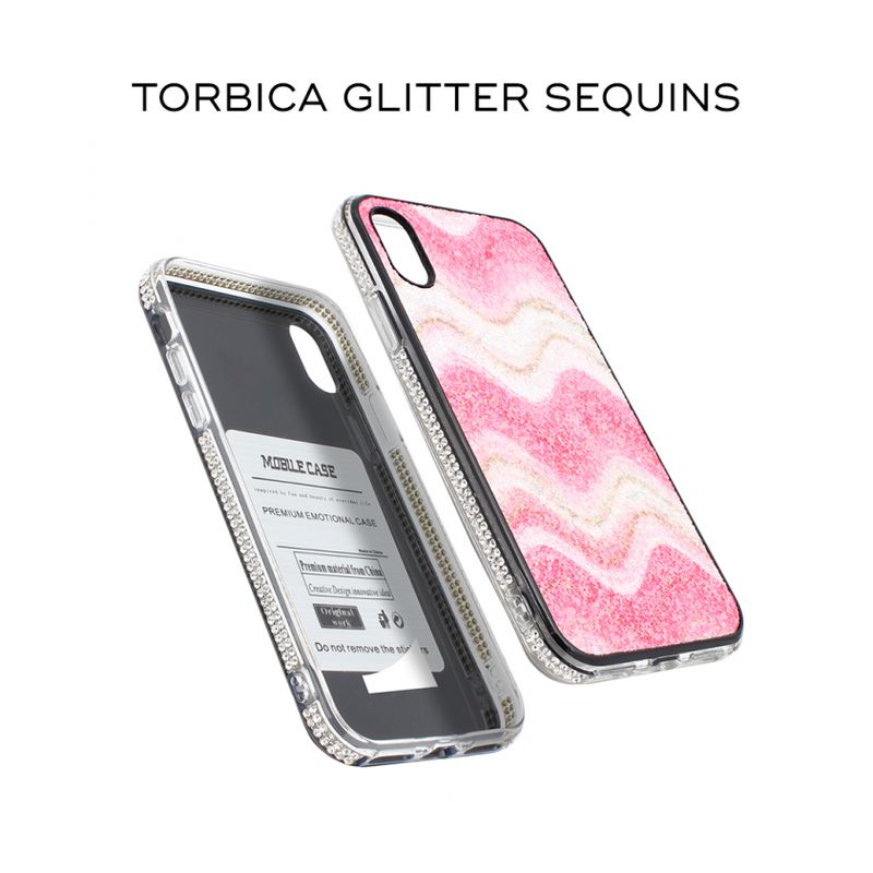 Maskica Glitter Sequins za Samsung N970F Galaxy Note 10 plava