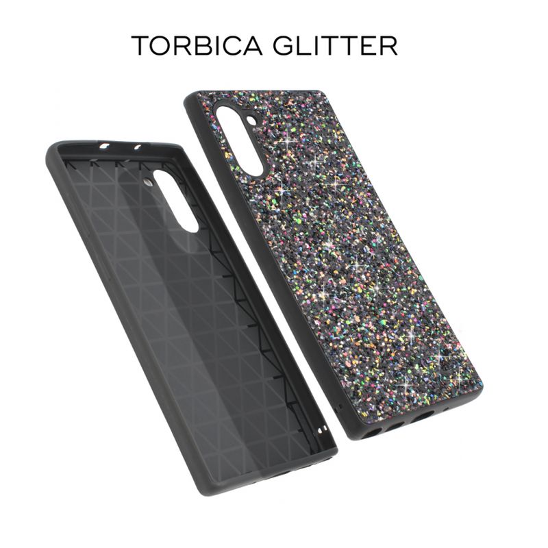 Maskica Glitter za Samsung A805F Galaxy A80 crvena