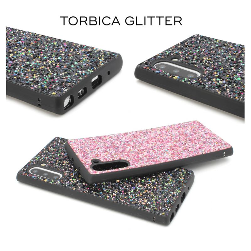Maskica Glitter za Samsung A805F Galaxy A80 crvena