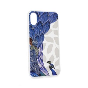 Maskica Glitz Peacocks za iPhone X type 2