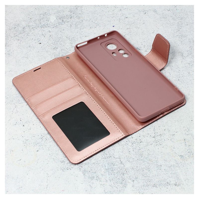 Maskica Hanman Canvas ORG za Xiaomi 12 Pro roze