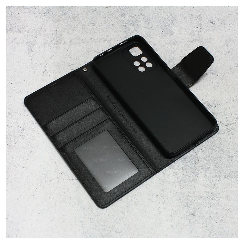 Maskica Hanman Canvas ORG za Xiaomi Redmi Note 11 Pro Plus/Poco X4 NFC crna