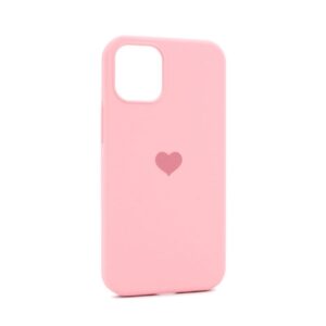 Maskica Heart za iPhone 12 Mini 5.4 roze
