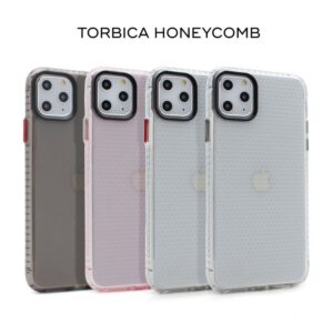Maskica Honeycomb za iPhone XS Max pink
