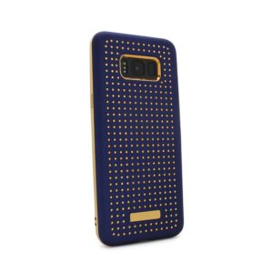 Maskica Hot Dots za Samsung G955 S8 Plus tamno plava