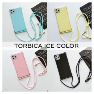 Maskica Ice Color za Samsung A705F Galaxy A70 crna