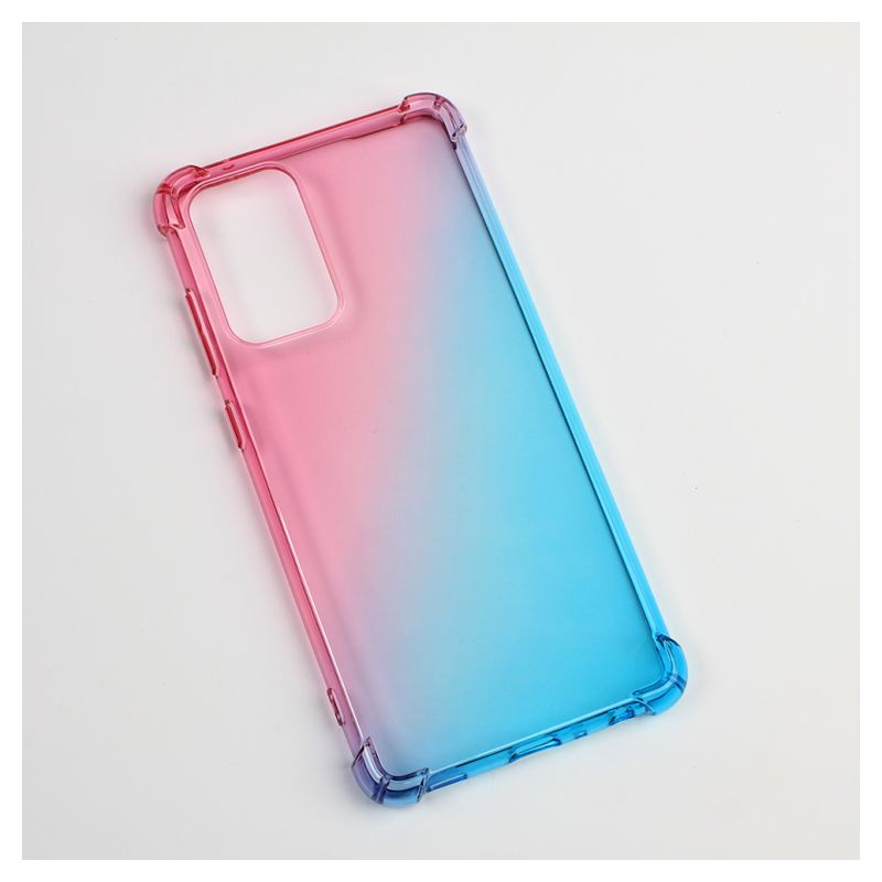 Maskica Ice Cube Color za Samsung A725F/A726B Galaxy A72 4G/5G (EU) plavo roze